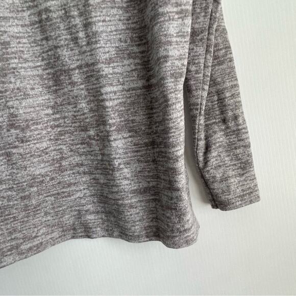 Prana grey pullover long sleeve top crewneck shirt size small - Picture 5 of 10